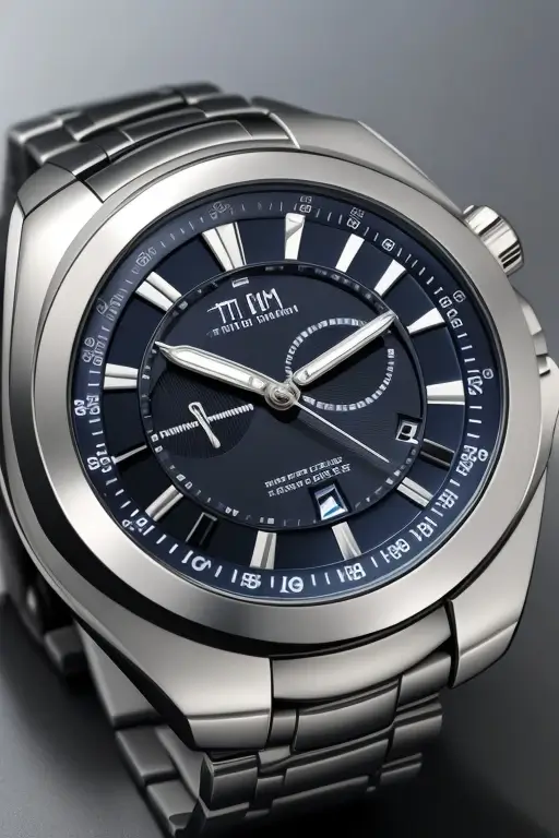 Reloj café con detalles dorados. Para Hombre