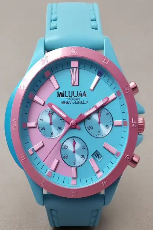 Reloj plateada, correa café