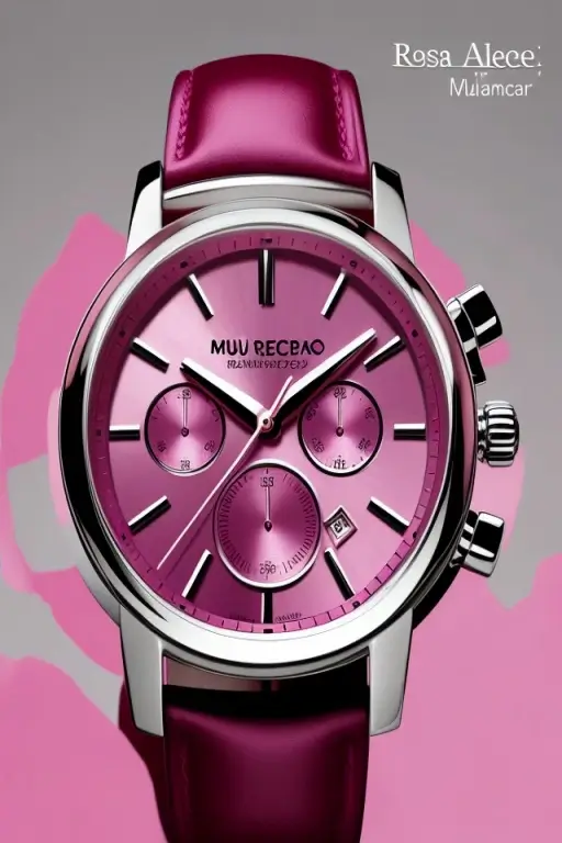 Reloj café con detalles dorados. Para Hombre