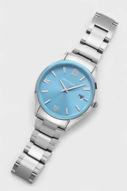 Reloj café con detalles dorados. Para Hombre