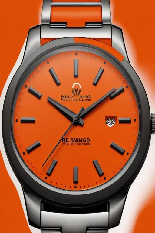 Reloj plateado con tintes azul claro, fondo dorado, unisex